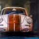 Oil painting Porsche 356B